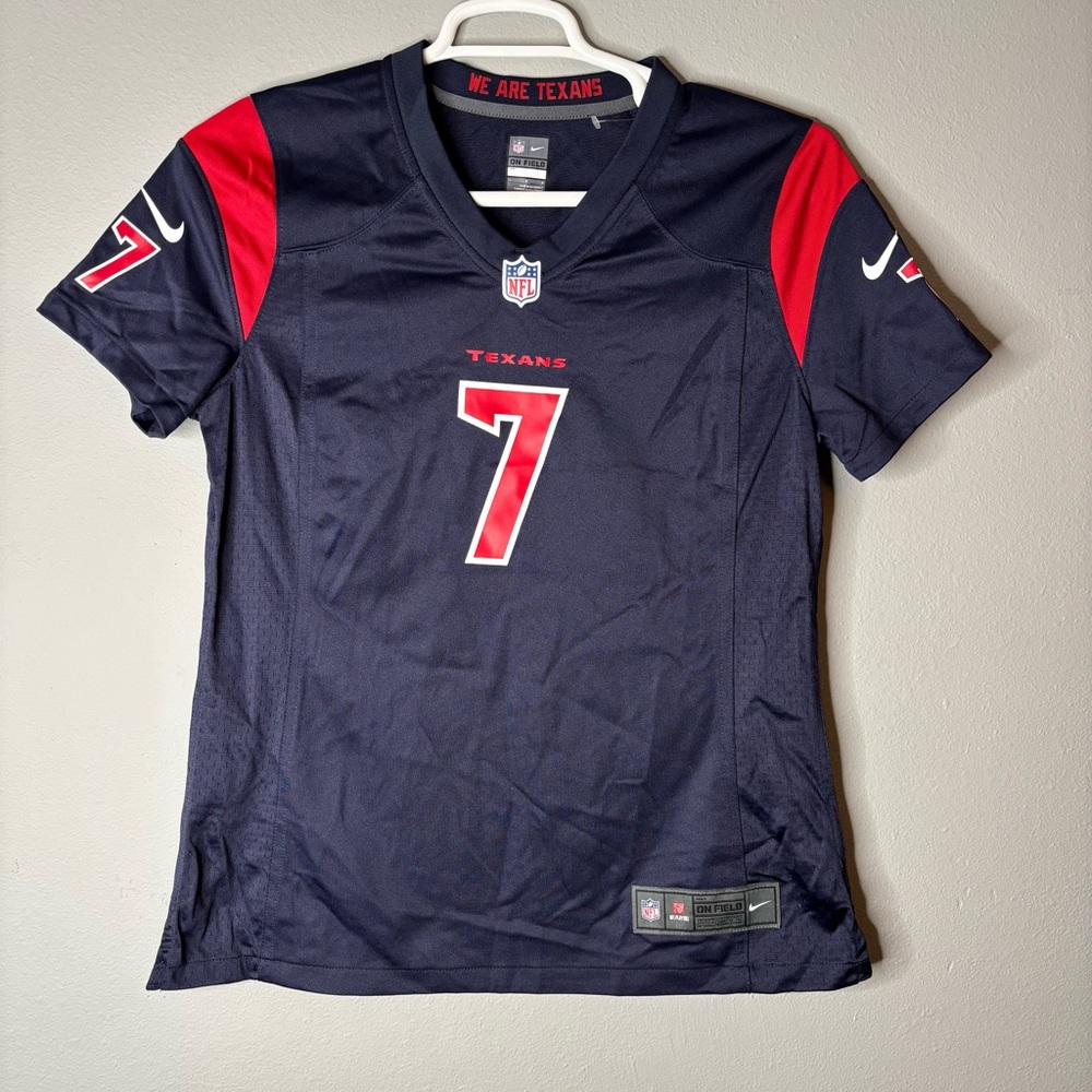 NWOT Nike Houston Texans #7 CJ Stroud On Field Football Jersey Size L